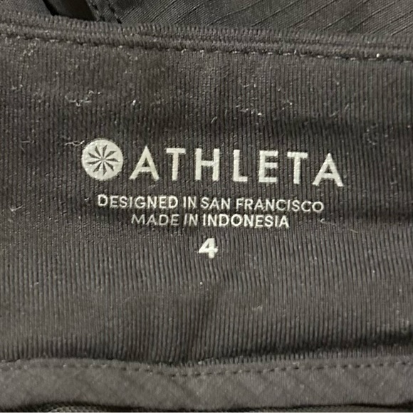 Athleta Black Women’s Jogger Casual Pants - Women’s Size 4 - Picture 4 of 9